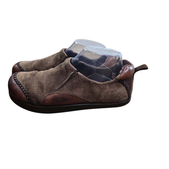 Earth Shoes - Earth Kalso Caribou Brown Suede Leather Flat Shoes